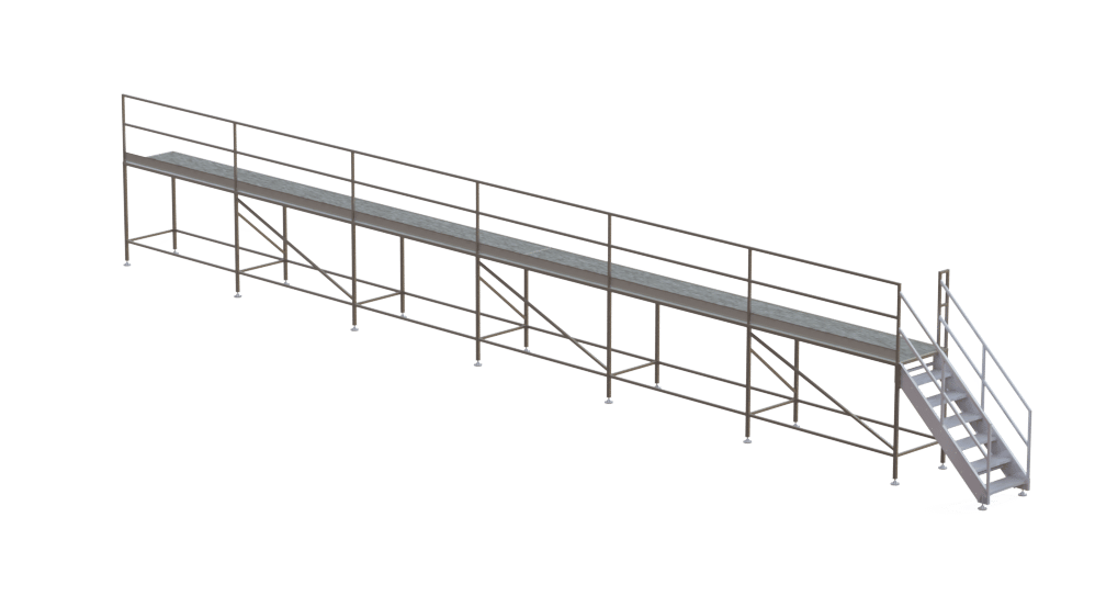 Custom Catwalk by Andgar Food Processing Equipment
